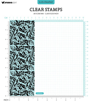 Studio Light - Essentials - Clear Stamp - Swirl Background