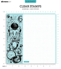 Studio Light - Grunge - Clear Stamp - Cat Gentlemen