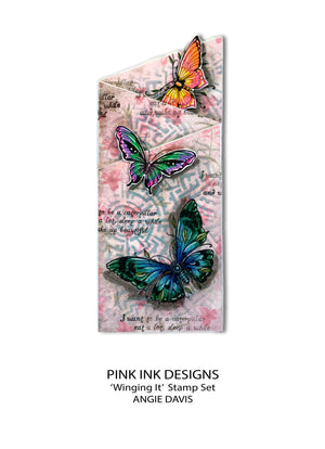 Pink Ink Designs - Clear Photopolymer Stamps - Winging It