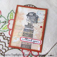 Visible Image - A6 - Clear Polymer Stamp Set - Go To Words