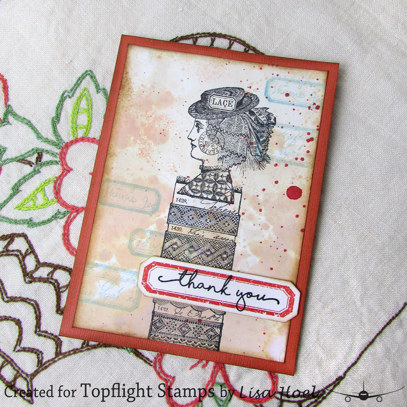 Visible Image - A6 - Clear Polymer Stamp Set - Go To Words