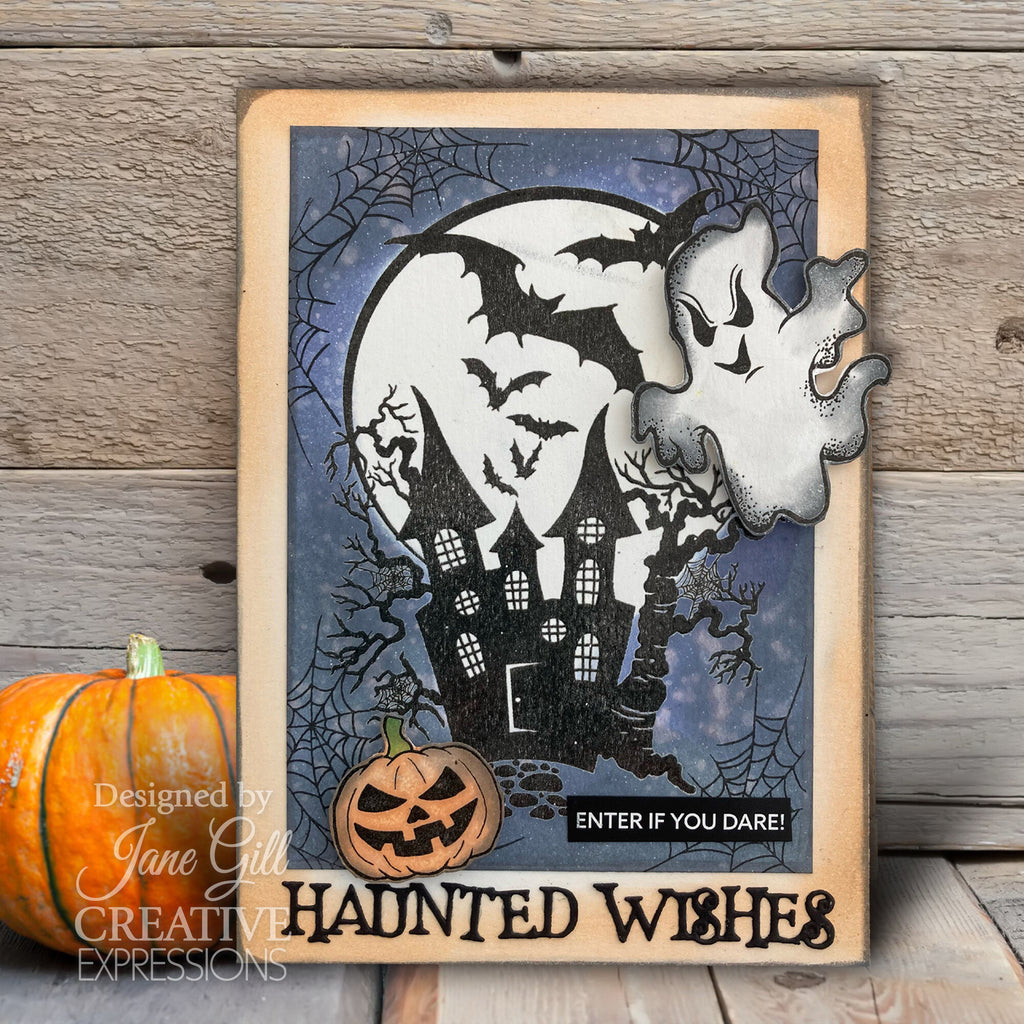 Woodware - Clear Stamps - A6 - Spooky Going On