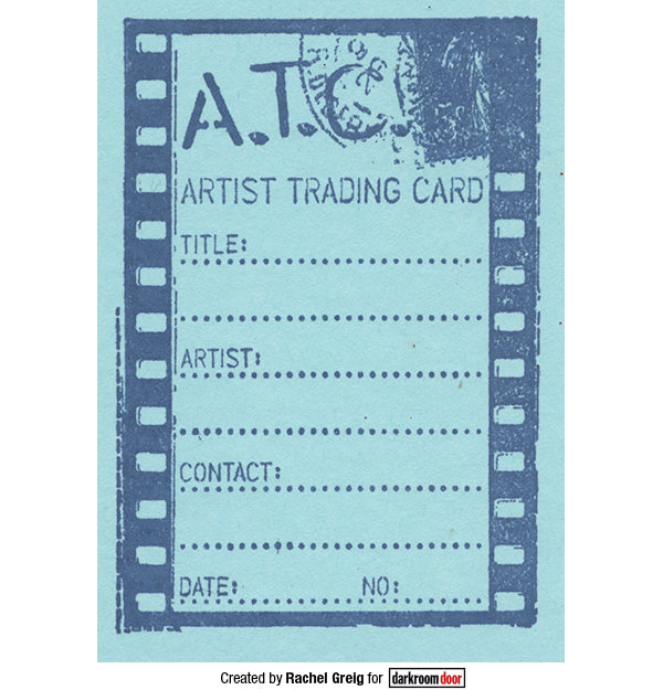 Darkroom Door - Rubber Stamp Set - Artist Trading Cards