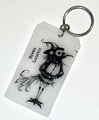 IndigoBlu - A6 - Cling Mounted Stamp - Raven Mad