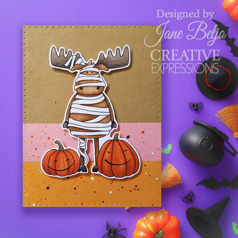 Creative Expressions - A6 - Clear Stamp Set - Jane's Doodles - Halloween Trick or Treat