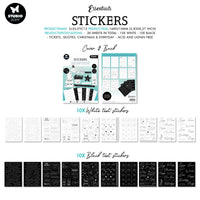 Studio Light - Essentials - Stickers - Christmas & Everyday - STIC12