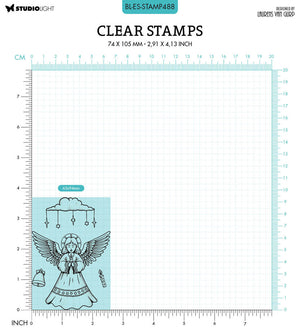 Studio Light - Clear Stamp - Dear Angel - Laurens Van Gurp