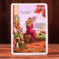 Chou & Flowers - Clear Stamps - A5 - The Woods - Walk In the Forest