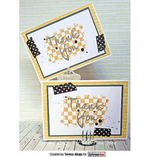 Darkroom Door - Rubber Stamp Set - Thank You