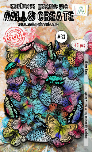 AALL & Create - Ephemera Die-Cuts - 33 - Bipasha BK - Lairy Wings