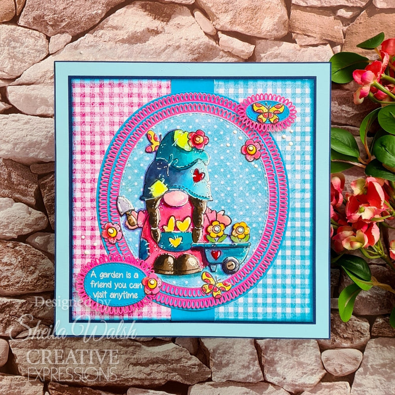 Woodware - Clear Stamps - A6 - Green Fingers Gnome
