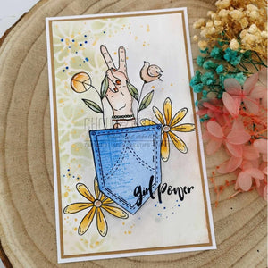 Chou & Flowers - Clear Stamps - A5 - Good Vibes