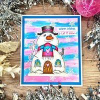 Woodware - Clear Stamps - A6 - Snow Gnomes