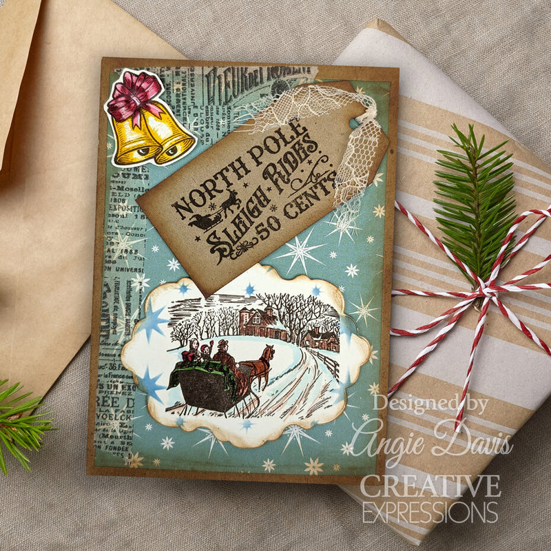 Creative Expressions - A5 - A Vintage Christmas - Taylor Made Journals