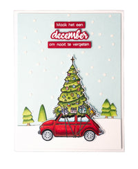 Studio Light - Clear Stamp - Driving Home for Christmas - Laurens Van Gurp