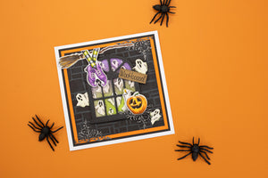 Creative Expressions - A5 - Clear Stamp & Die Set - Sheena Crafts - Through the Window - Halloween