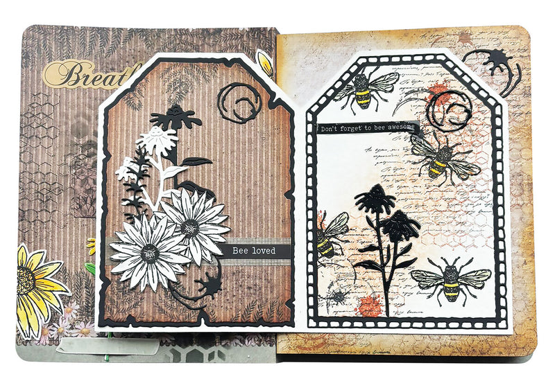 Studio Light - Tag Folding Card Die Set - Hazel Eaton