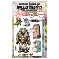 AALL & Create - A6 - Clear Stamps - 1271 - Author De Mwa - The Ruff Life