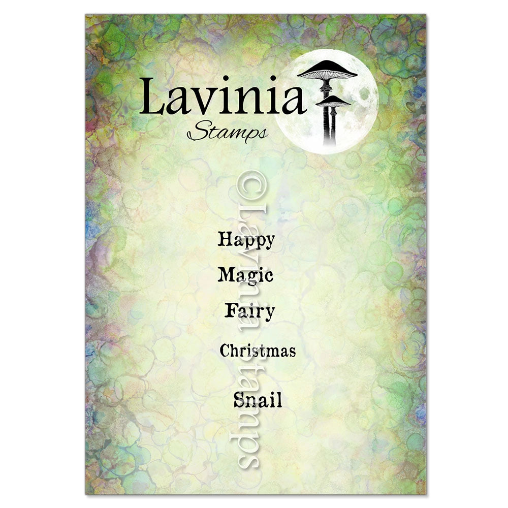 Lavinia - Clear Polymer Stamps - Mailbox Names - LAV1014