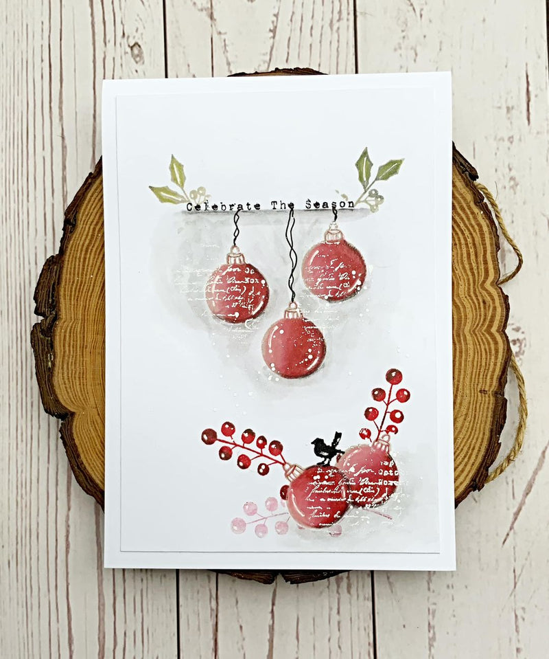 Tracy Evans Boutique Designs - Clear Stamps - A7 - Decorations