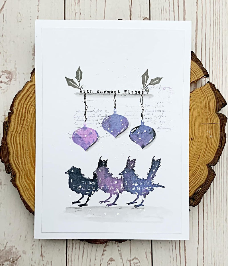 Tracy Evans Boutique Designs - Clear Stamps - A7 - Decorations