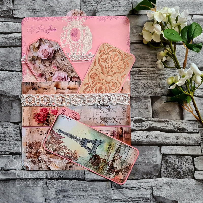 Creative Expressions - Clear Stamp Set - A5 - Taylor Made Journals - Chateau Garden