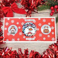 Woodware - Clear Stamps - A6 - Snow Gnomes