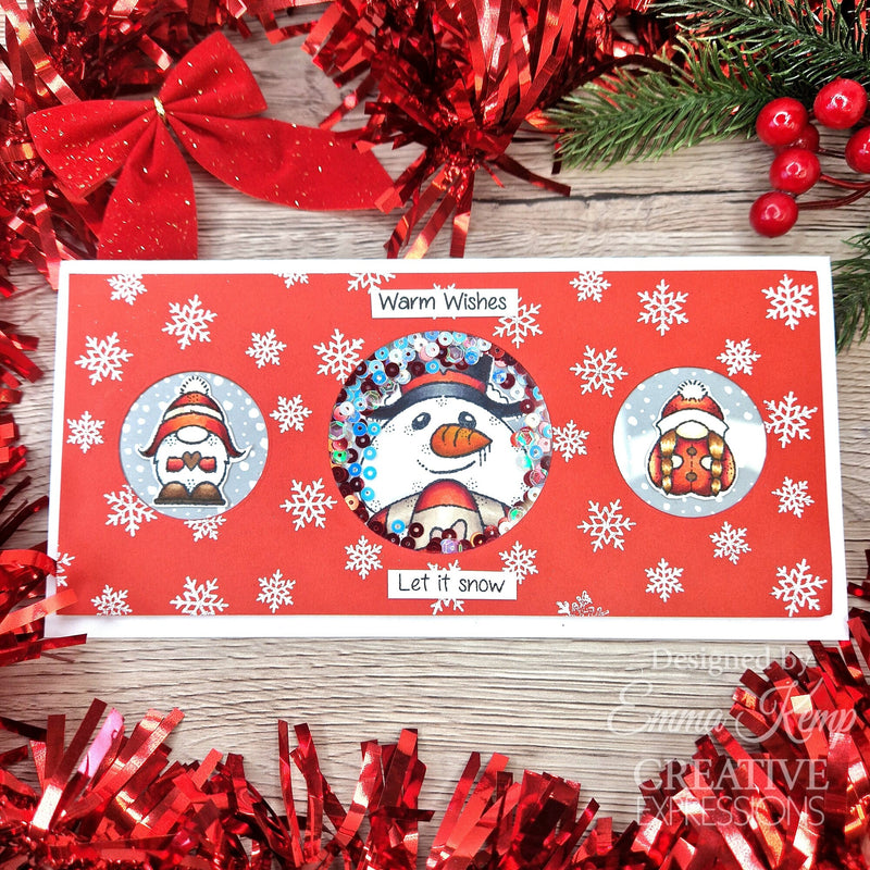 Woodware - Clear Stamps - A6 - Snow Gnomes