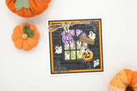 Creative Expressions - A5 - Clear Stamp & Die Set - Sheena Crafts - Through the Window - Halloween