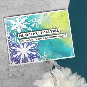 Creative Expressions - Wordies Sentiment Sheets - Winter Wishes