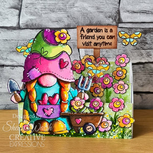 Woodware - Clear Stamps - A6 - Green Fingers Gnome