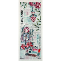 Chou & Flowers - Stencil - Scottish Plaid