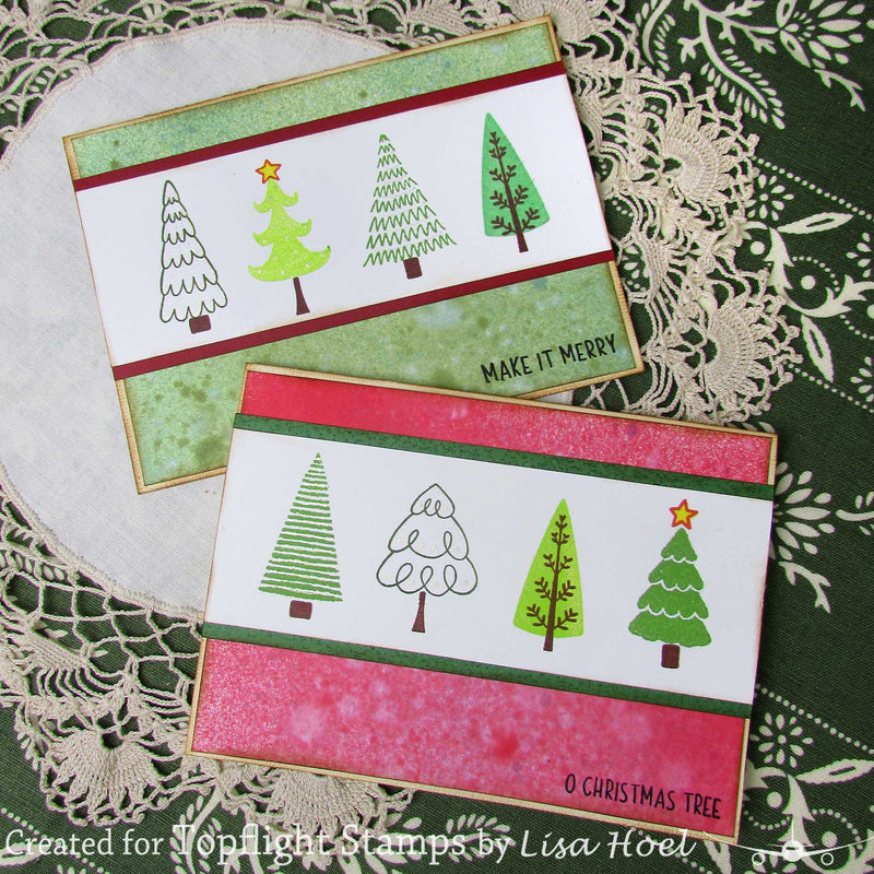 Creative Expressions - A6 - Clear Stamp Set - Jane's Doodles - Christmas Tree