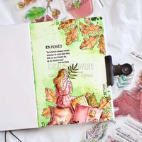 Chou & Flowers - Clear Stamps - A5 - The Woods - Walk In the Forest