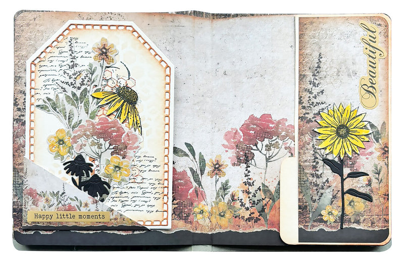 Studio Light - Stencil/Mask - Hazel Eaton - Sweet Bee Memories - Honeycomb
