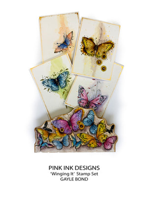 Pink Ink Designs - Clear Photopolymer Stamps - Winging It