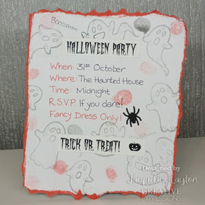 Woodware - Clear Stamps - A7 - Tiny Ghost