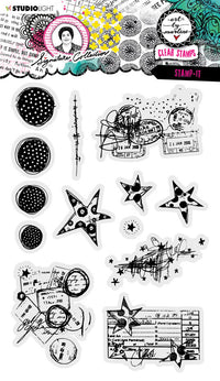 Studio Light - Art By Marlene - Signature Collection - A5 Clear Stamp Set - Stamp It
