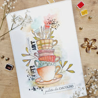 Chou & Flowers - Clear Stamps - A5 - Palette of Emotions