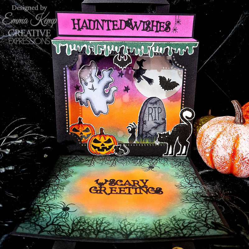 Woodware - Clear Stamps - A6 - Spooky Going On