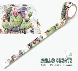 AALL & Create - Washi Tape - 69 - Prickly Blooms