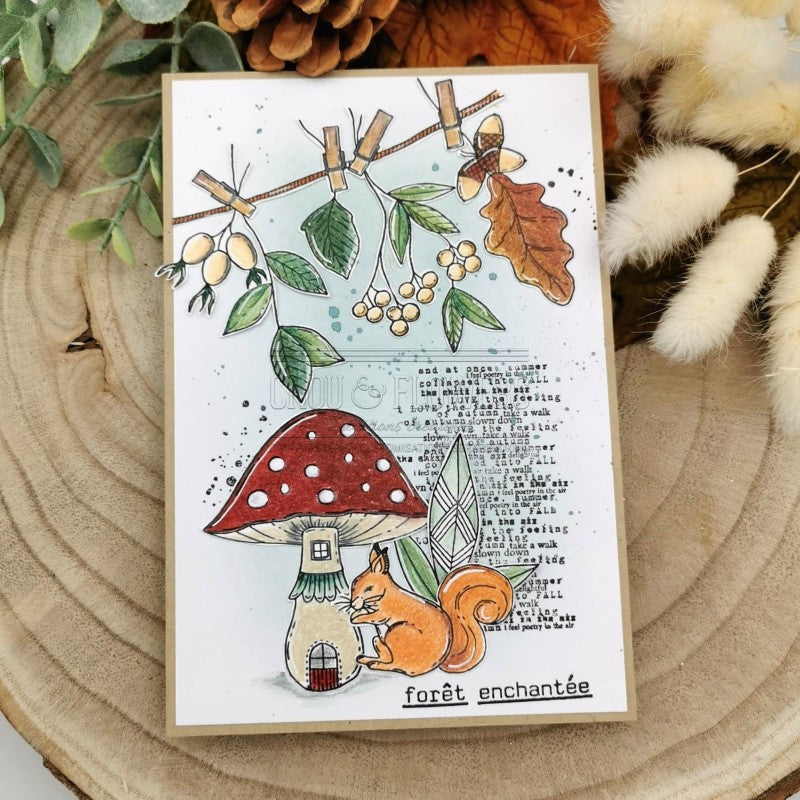 Chou & Flowers - Clear Stamps - In the Forest - FOR123