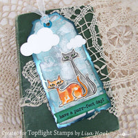 Visible Image -  A6 - Clear Polymer Stamp Set - That Lovin' Feline