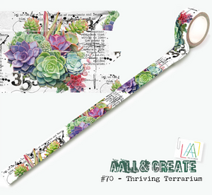 AALL & Create - Washi Tape - 70 - Thriving Terrarium