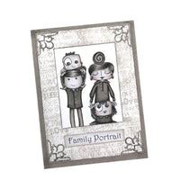 AALL & Create - A7 - Clear Stamps - 934 - Janet Klein - Mother Daughter