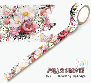 AALL & Create - Washi Tape - 74 - Blooming Splurge