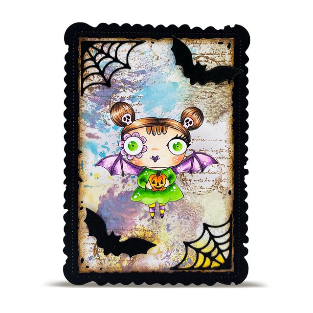 AALL & Create - A7 - Clear Stamps- 1299 - Janet Klein - Fright Bites