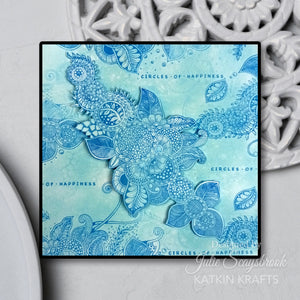 Katkin Krafts - Clear Photopolymer Stamps - Circles of Happiness
