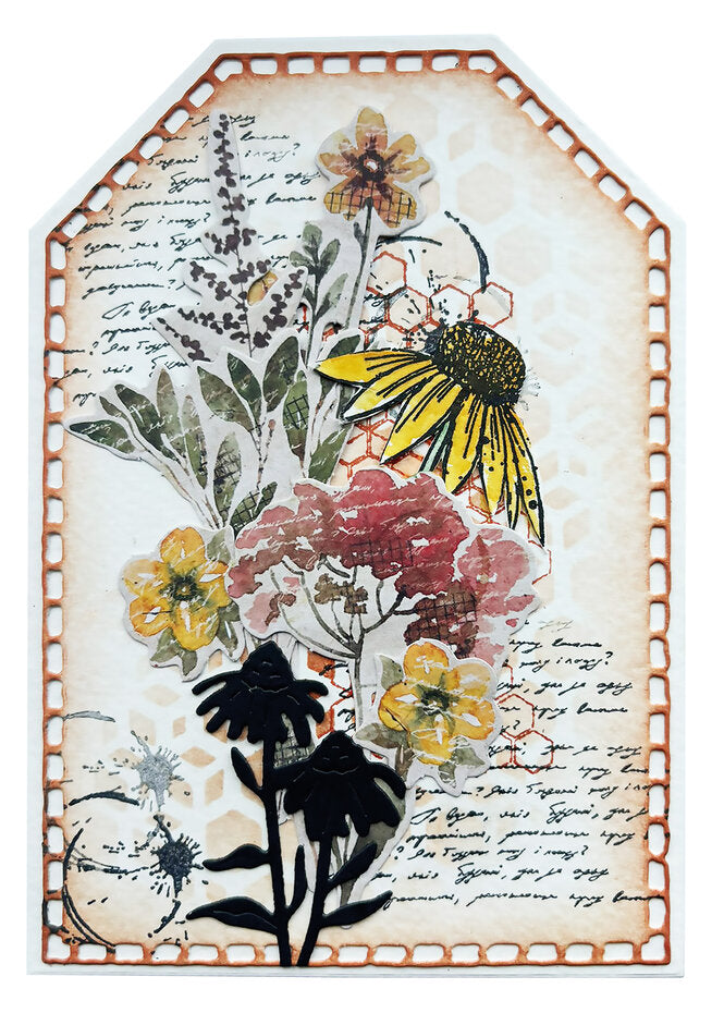 Studio Light - Clear Stamp Set - A6 - Hazel Eaton - Grunge Bits