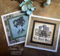 Creative Expressions - Clear Stamp Set - A5 - Taylor Made Journals - The Dress Maker